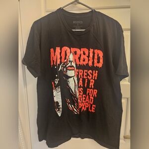 Morbid Podcast Black Graphic T-Shirt